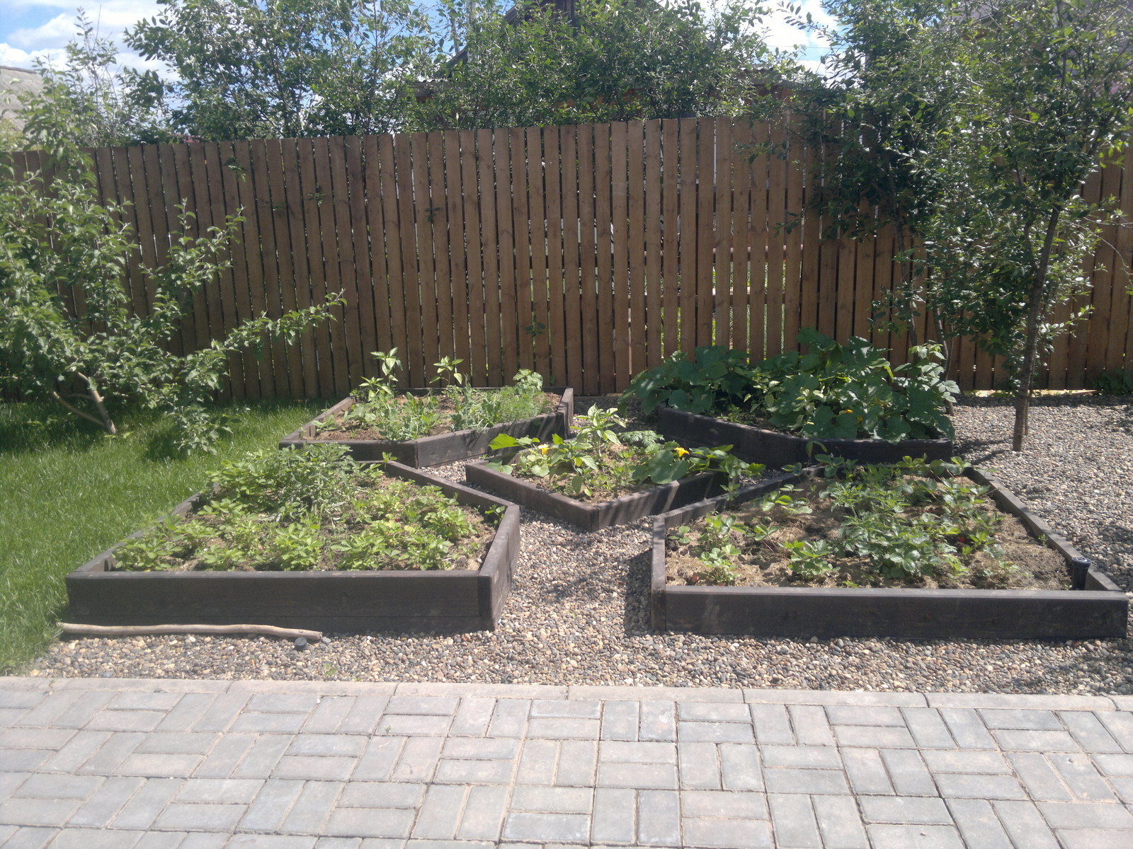 Мини огород