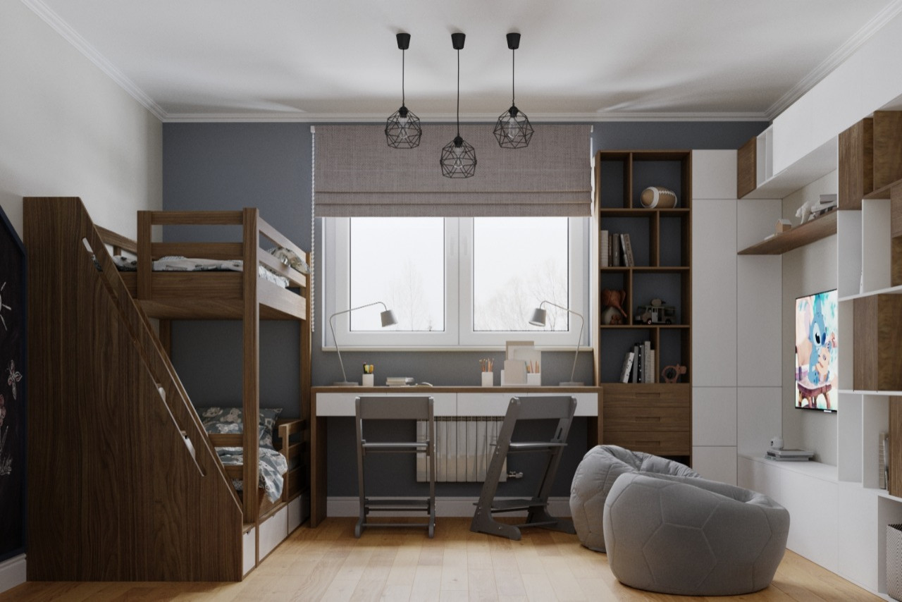 Обложка проекта: детская для двух мальчишек