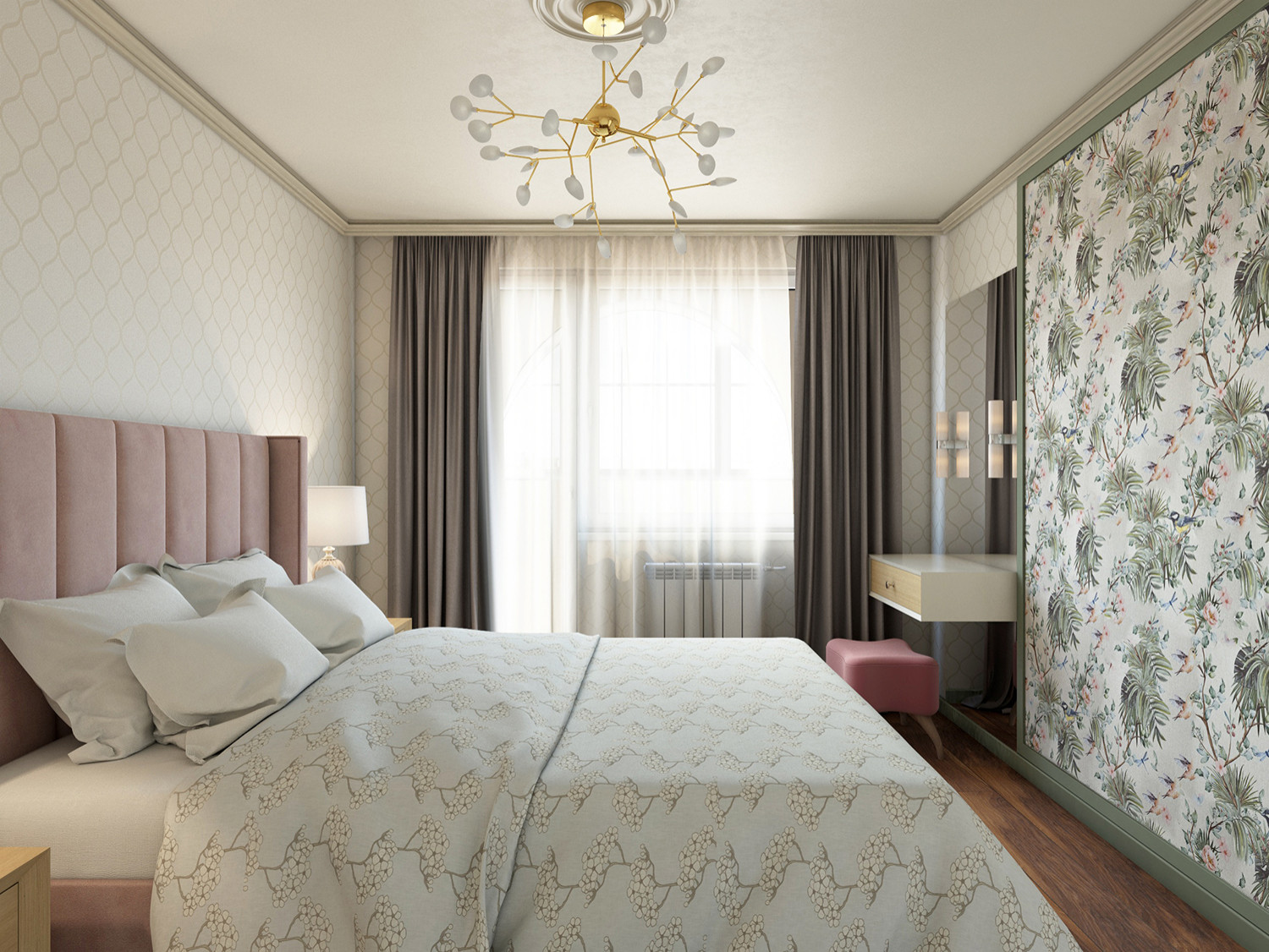 Проект квартиры, где хозяева думали, что им нравится бежевый цвет в интерьере