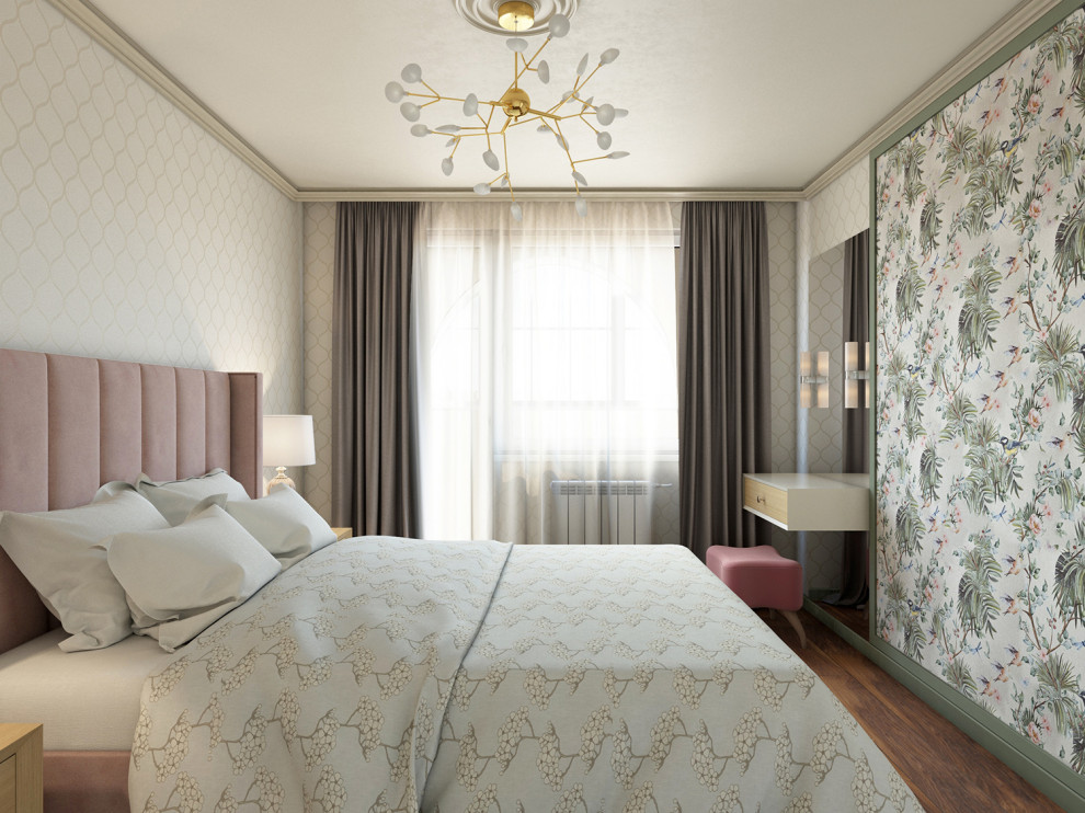 Проект квартиры, где хозяева думали, что им нравится бежевый цвет в интерьере