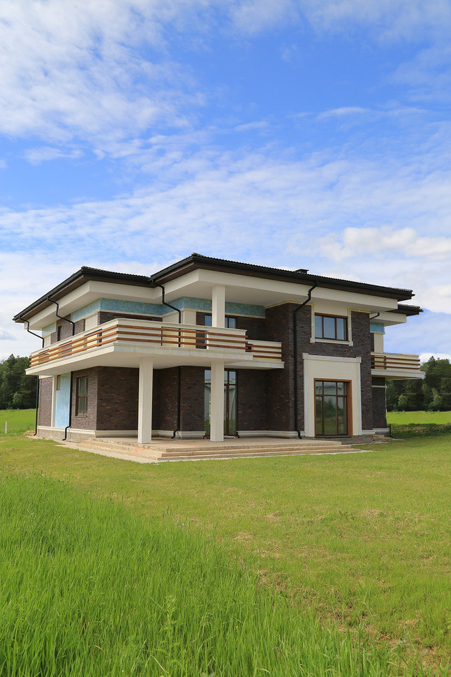 Коттедж в духе Райта