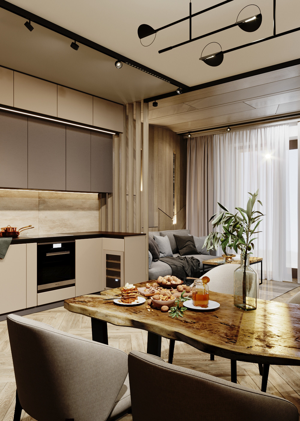 Современная квартира в клубном доме