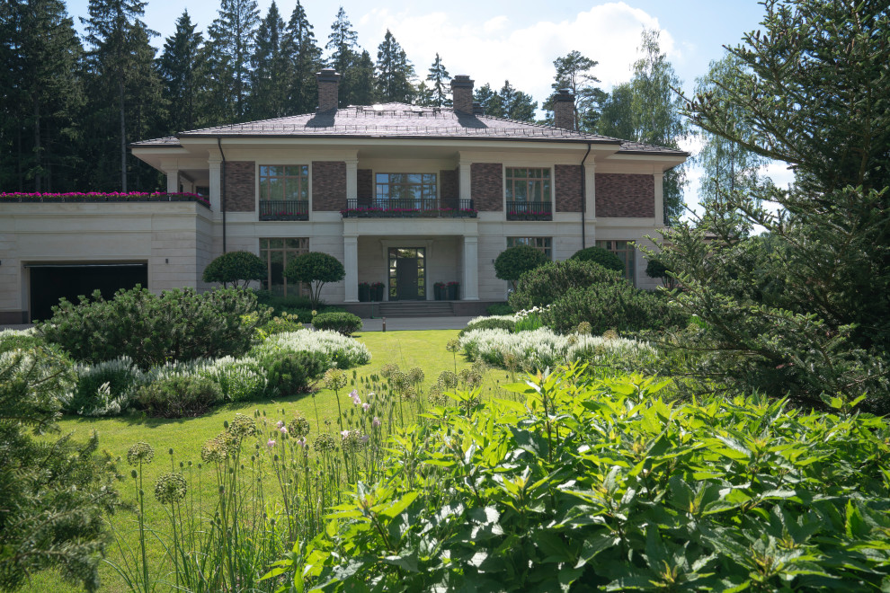 Вилла в стиле Райта. КП "Грибово" 2018 г.