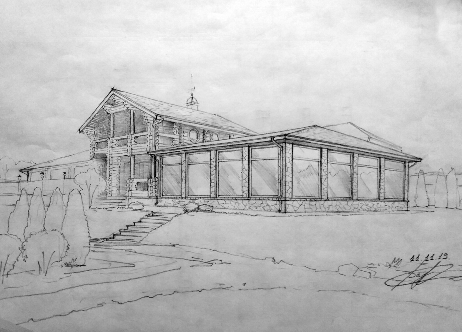 Эскизы. Ручная графика