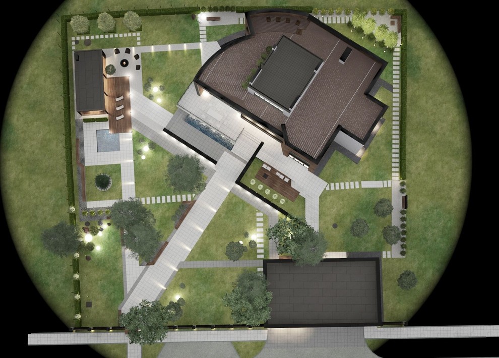 Частный проект загородного дома