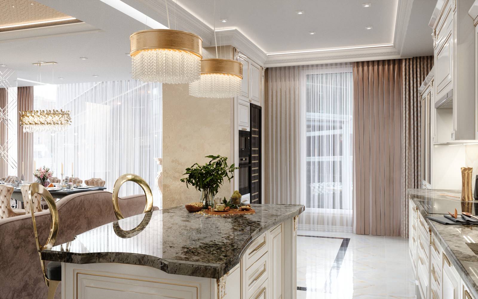 Обложка проекта: Квартира на Спортивной - 190 кв.м