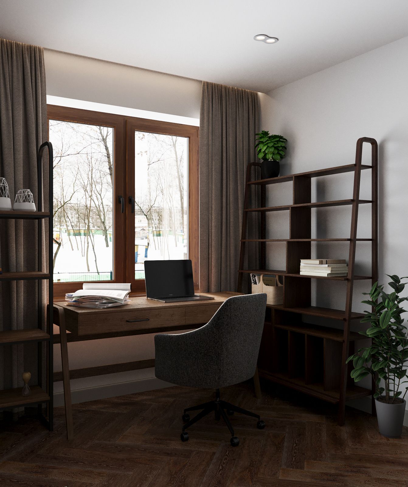 Уютная перепланировка 3-х комнатной хрущевки