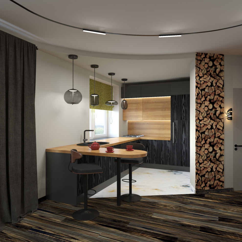 Обложка проекта: Projekt in St.-Petersburg / Проект реальной квартиры в Петербурге