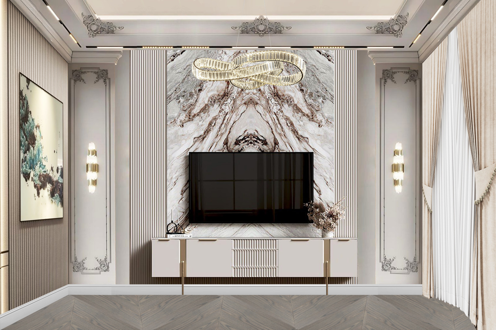 Обложка проекта: ЖК Neva Towers, 3D-коллажи