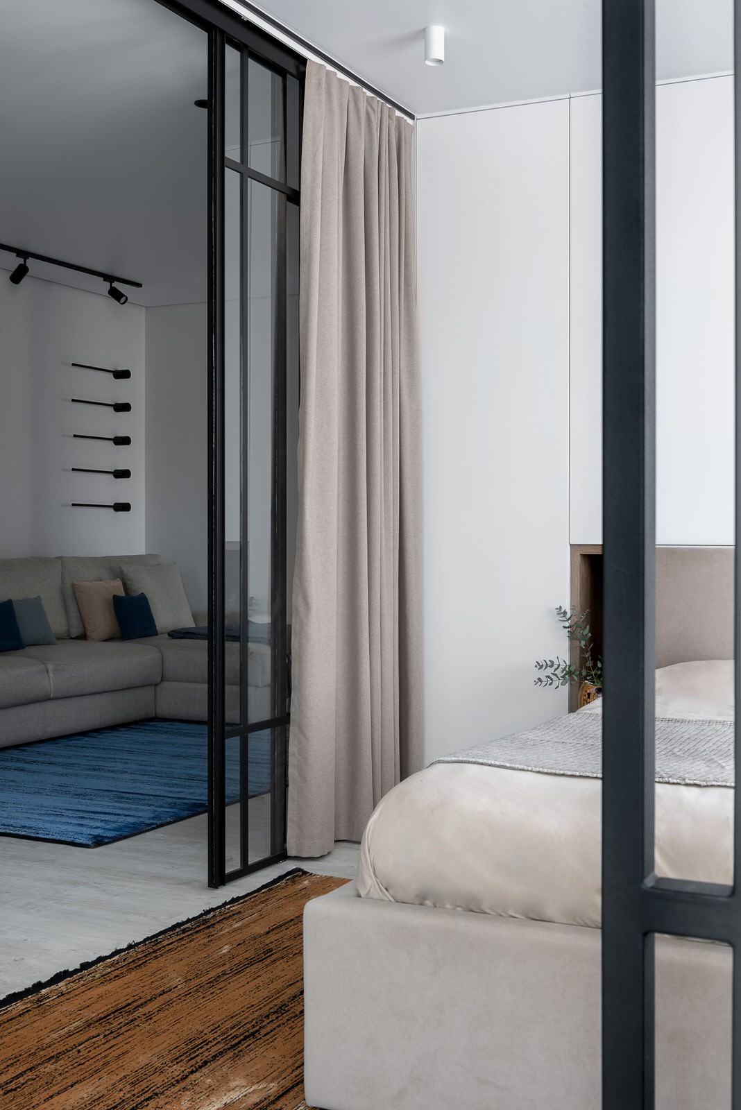 Реализованный проект трехкомнатной квартиры во Владивостоке