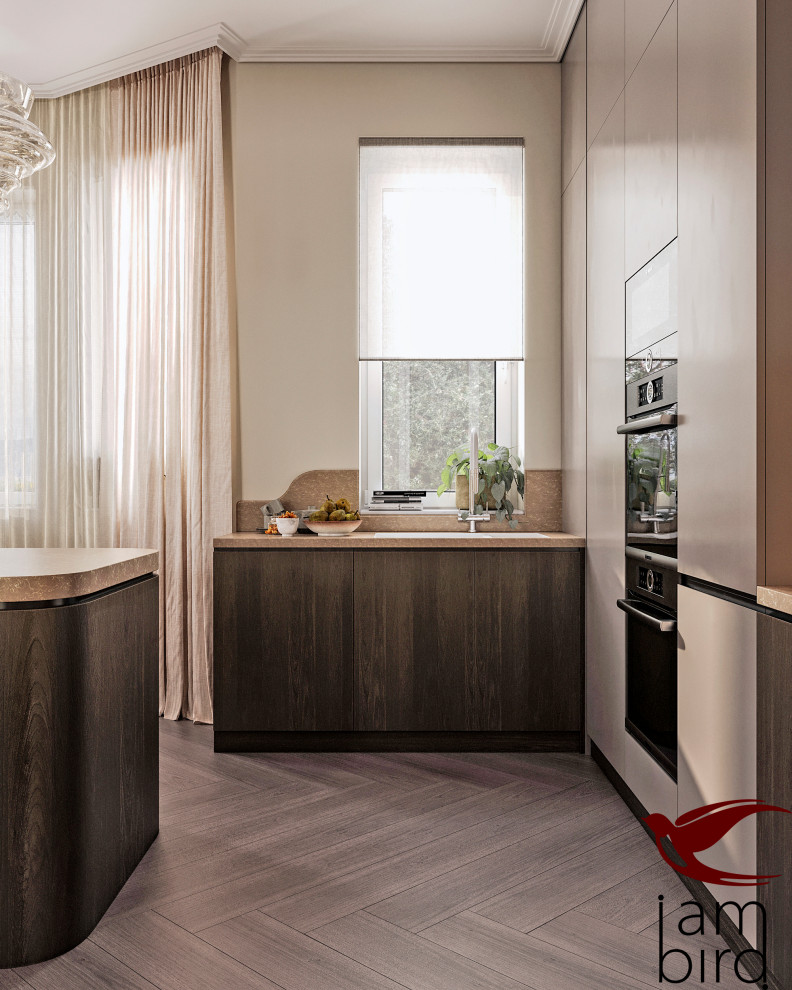 Современная классика с нотками ар-деко в КП "Гайд Парк"