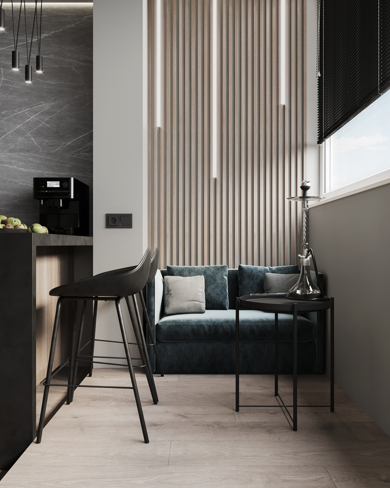 КВАРТИРА ДЛЯ ХОЛОСТЯКА 49 м2