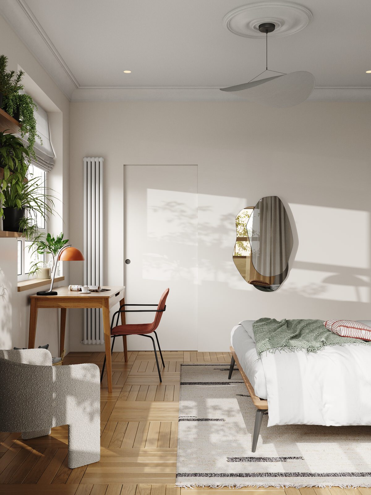 Интерьер квартиры 80 м2 в ЖК Вестердам на западе Москвы