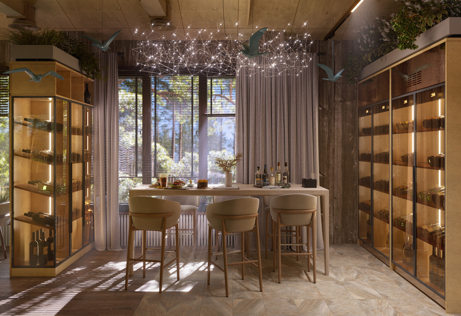 Лесная ривьера, Дюны