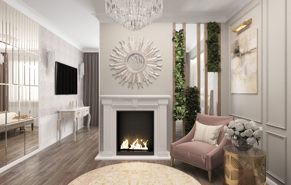 Квартира для девушки в лёгкой классике