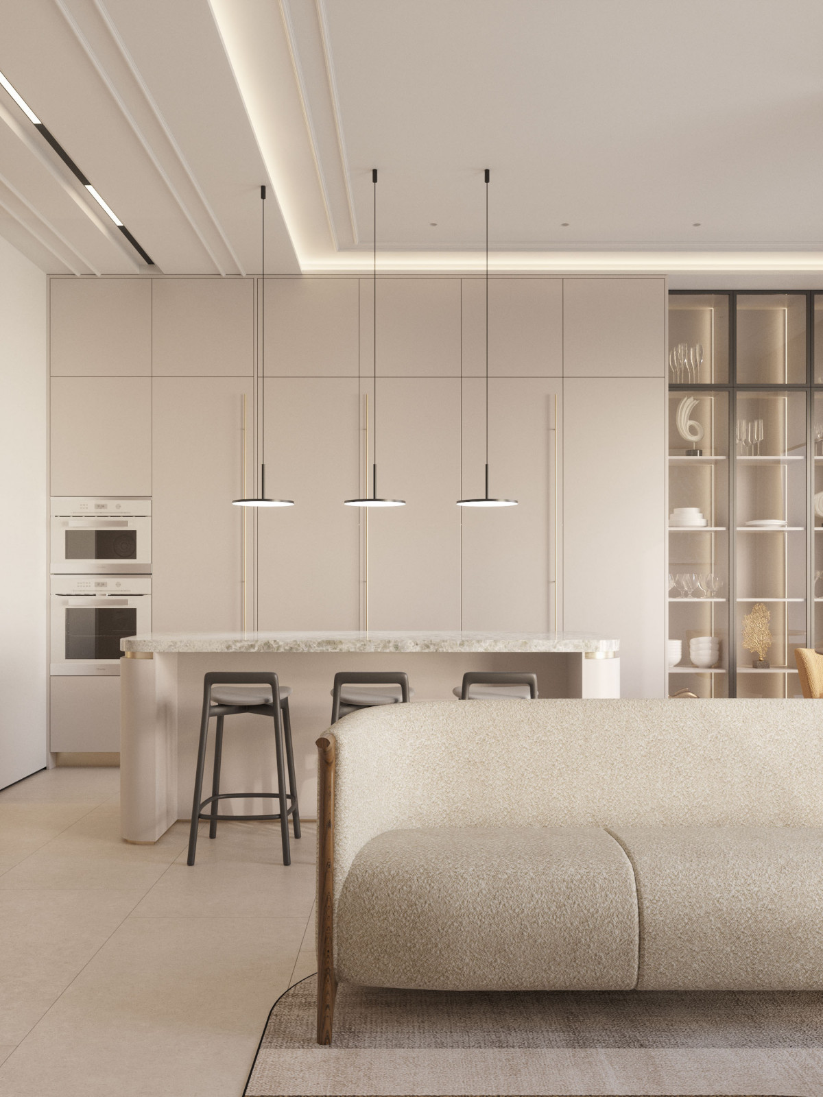 Дизайн-проект квартиры 65м², ЖК Sydney City