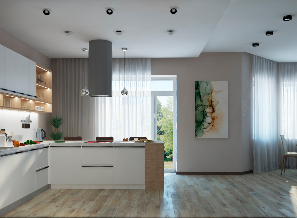 гостиная в большом доме