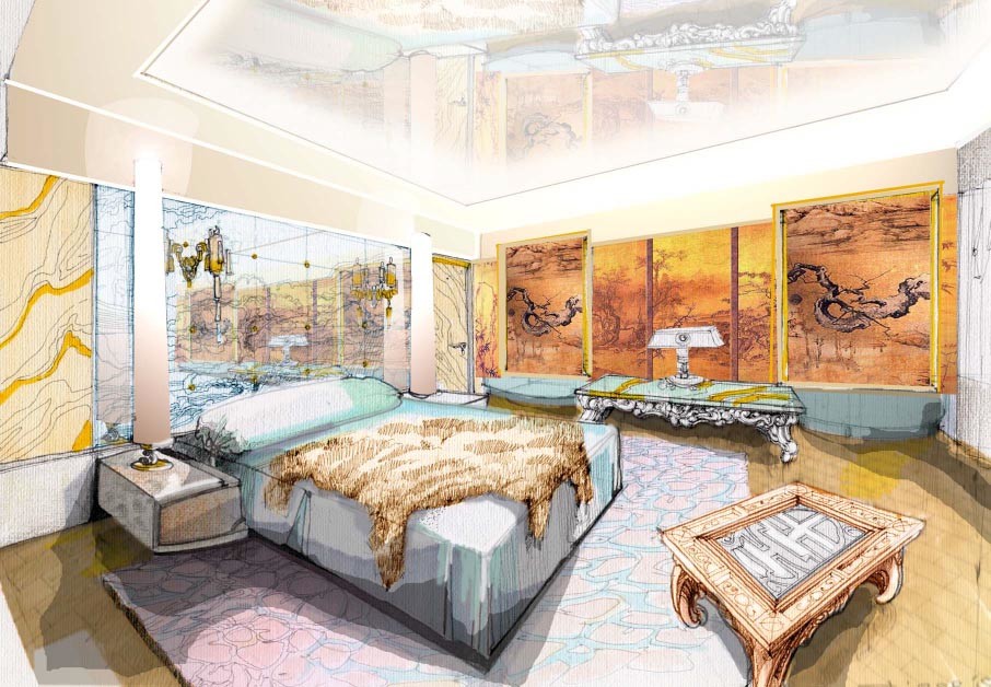 Эскизы - дизайн интерьера