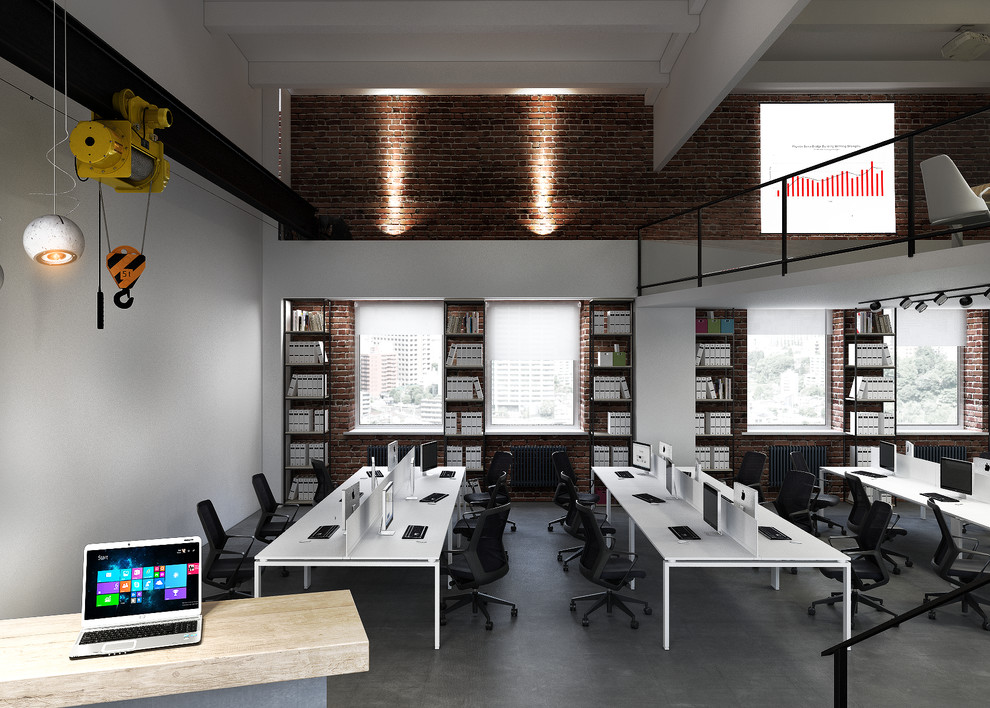 Офис-шоурум в здании завода Ферейн на Нагатинской набережной