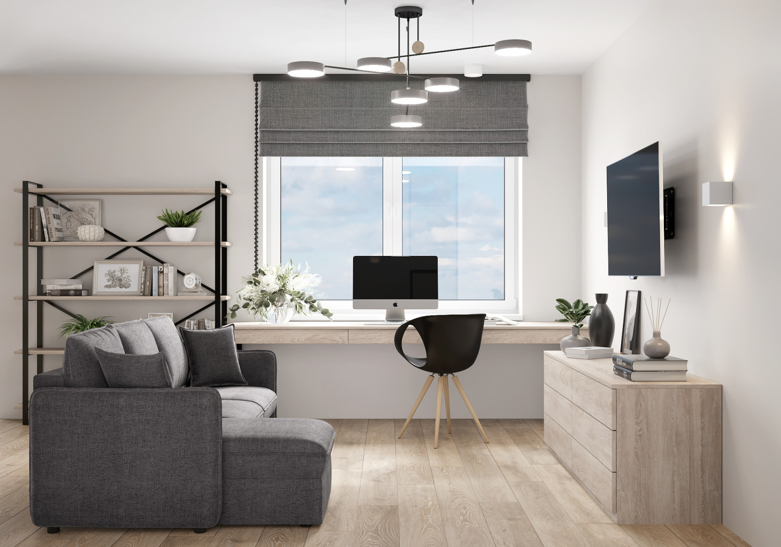 Обложка проекта: Квартира-студия на ул. Никулинская