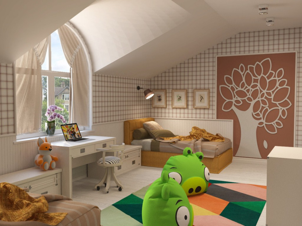 Дом в стиле прованс, пос. Малиновка