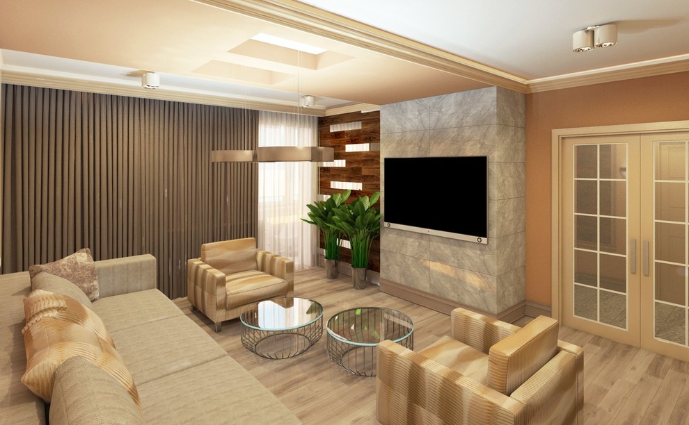 гостиная ЖК МОСКВА в г. Самара