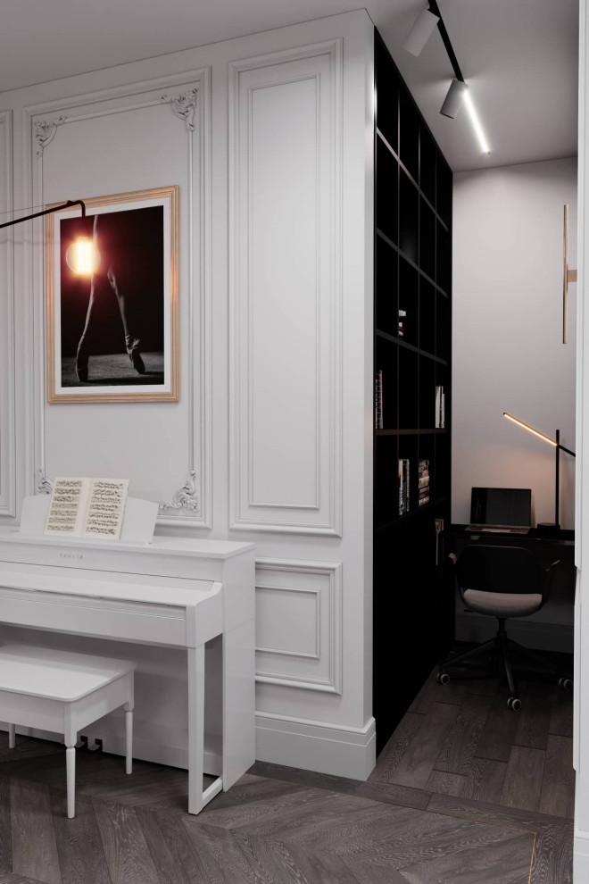 Дизайн и ремонт квартиры в ЖК «Царёв Сад» — Театр контрастов