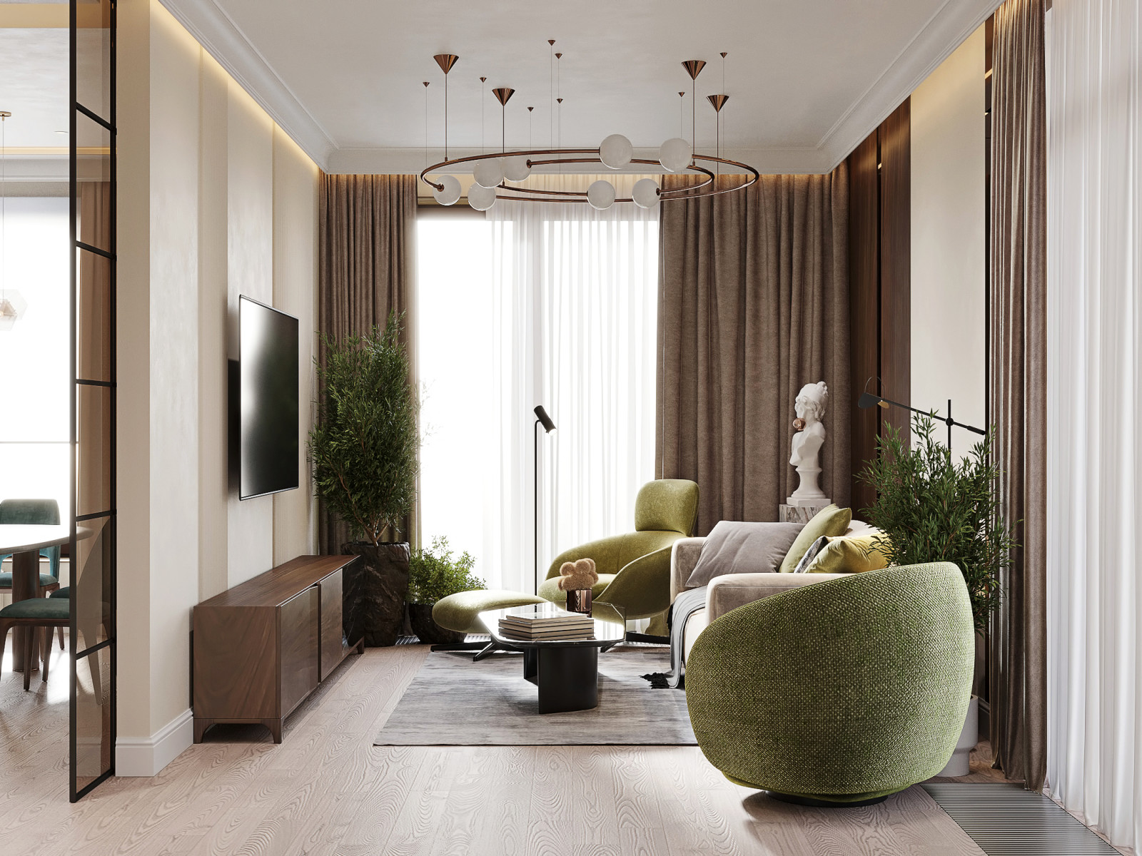 Квартира в ЖК "КРЕСТОВСКИЙ DE LUXE"