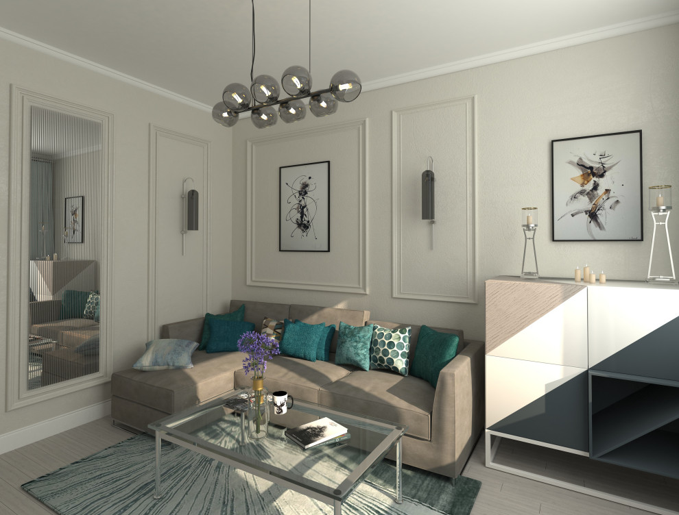 Трёхкомнатная квартира для молодой семьи с ребёнком.3 варианта.