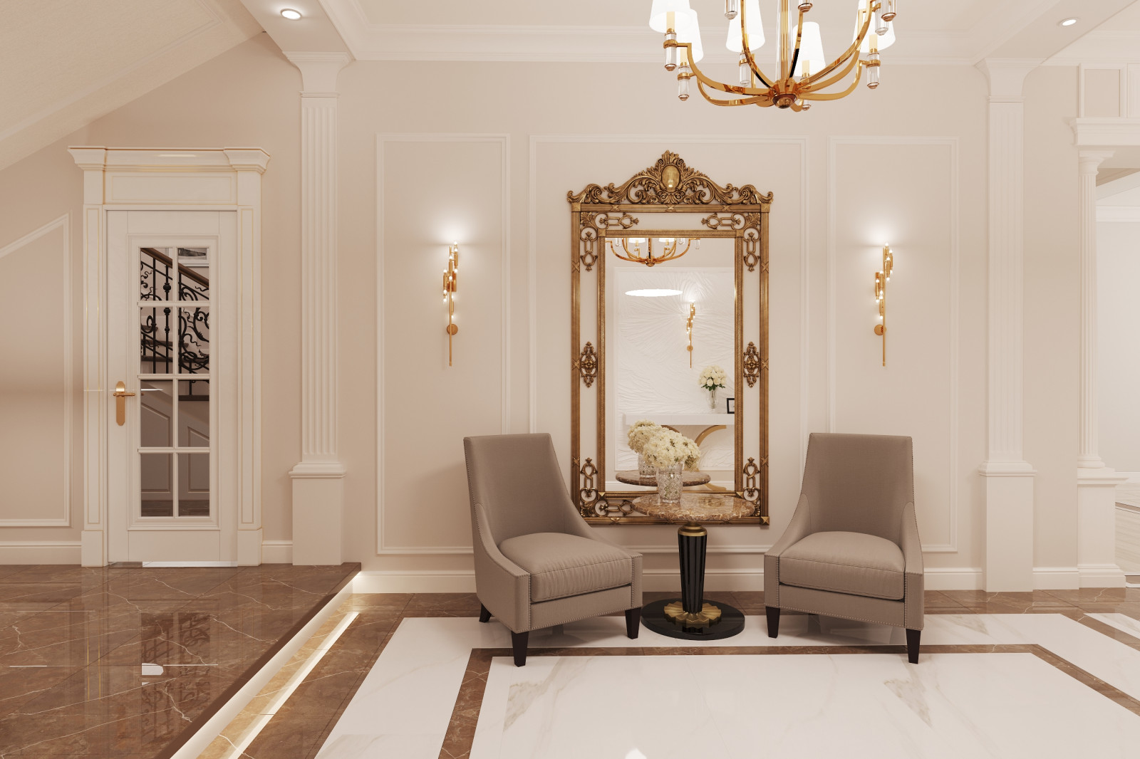 Дом в пригороде Санкт-Петербурга,