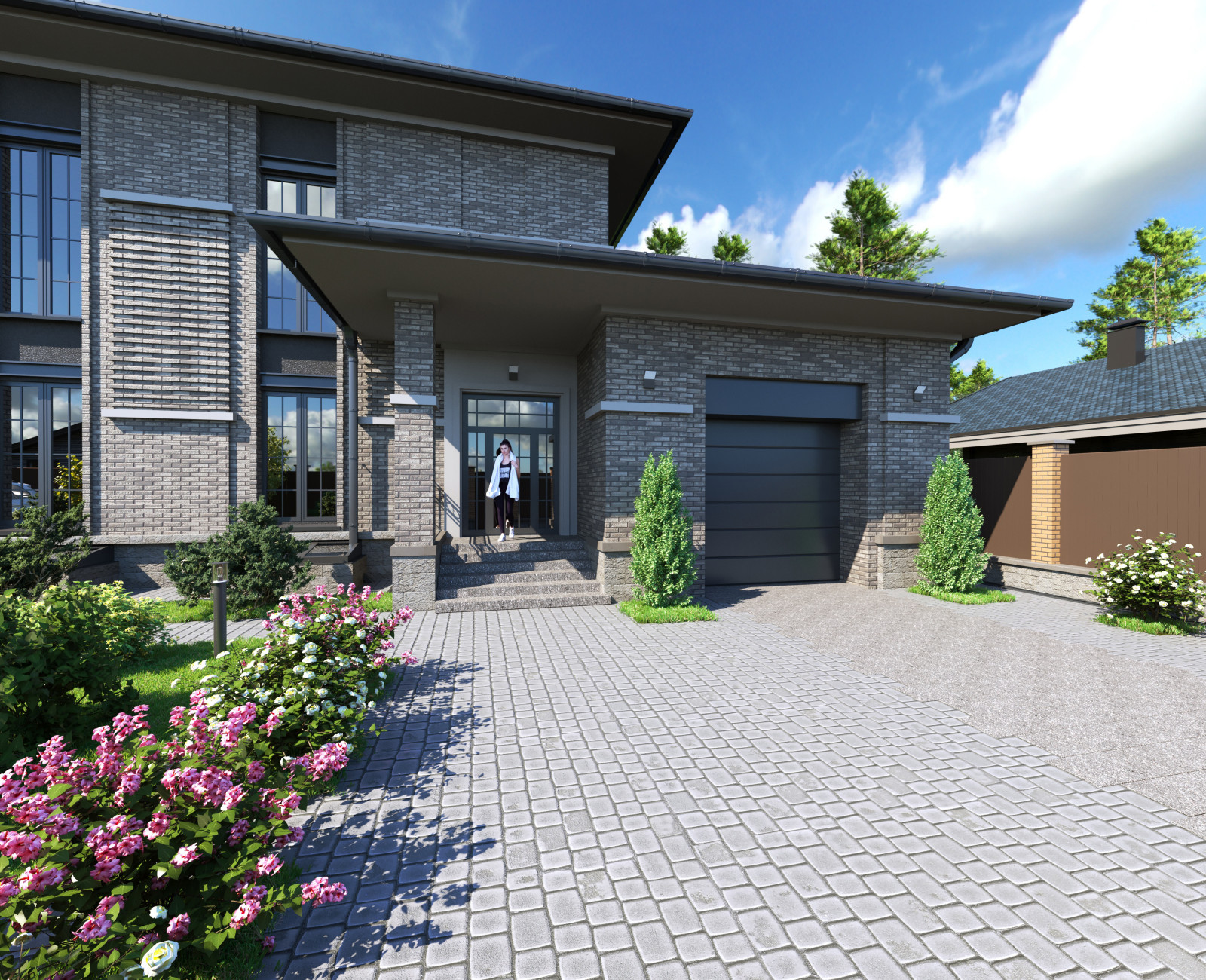 Частный жилой дом. Архитектура/Благоустройство