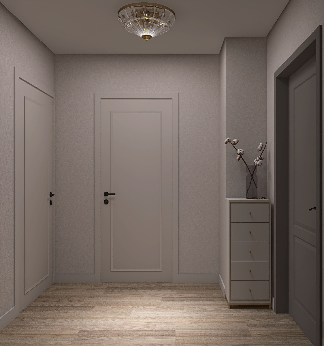 Квартира для девушки "кофе с молоком"