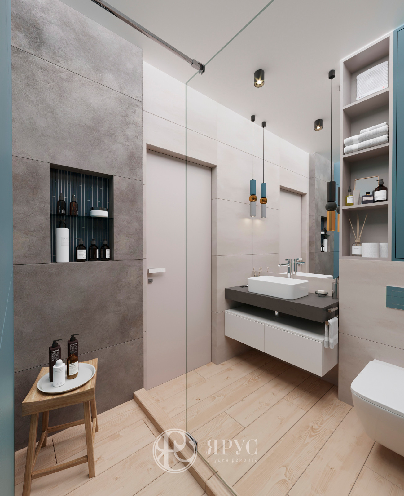 Однокомнатная квартира в современном стиле