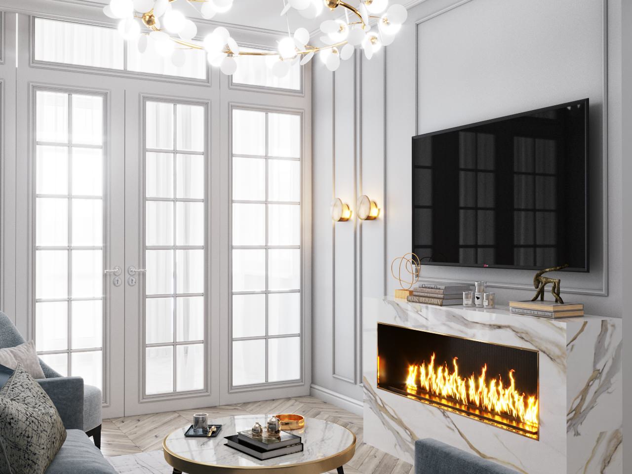 Гостиная в Санкт-Петербурге