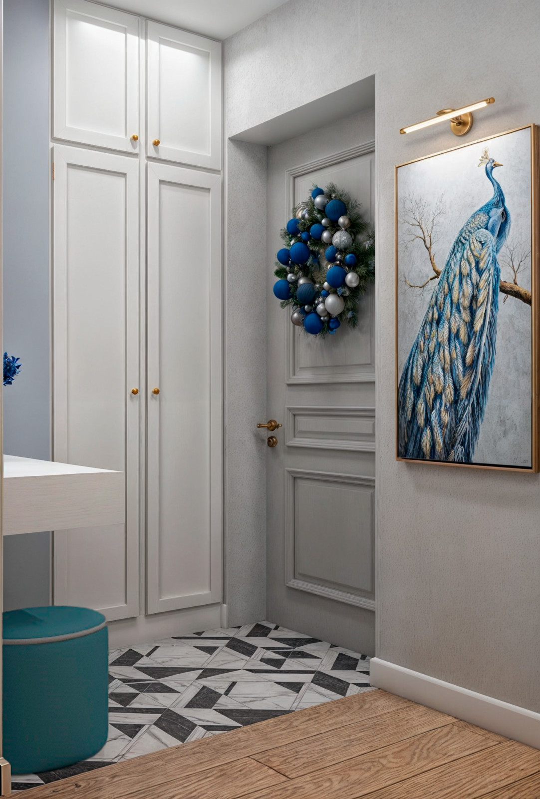 A cozy two-room apartment for a mother and her teenage daughter