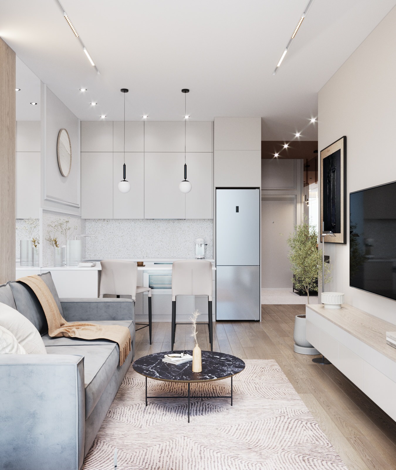 Квартира в современном стиле  ЖК Play