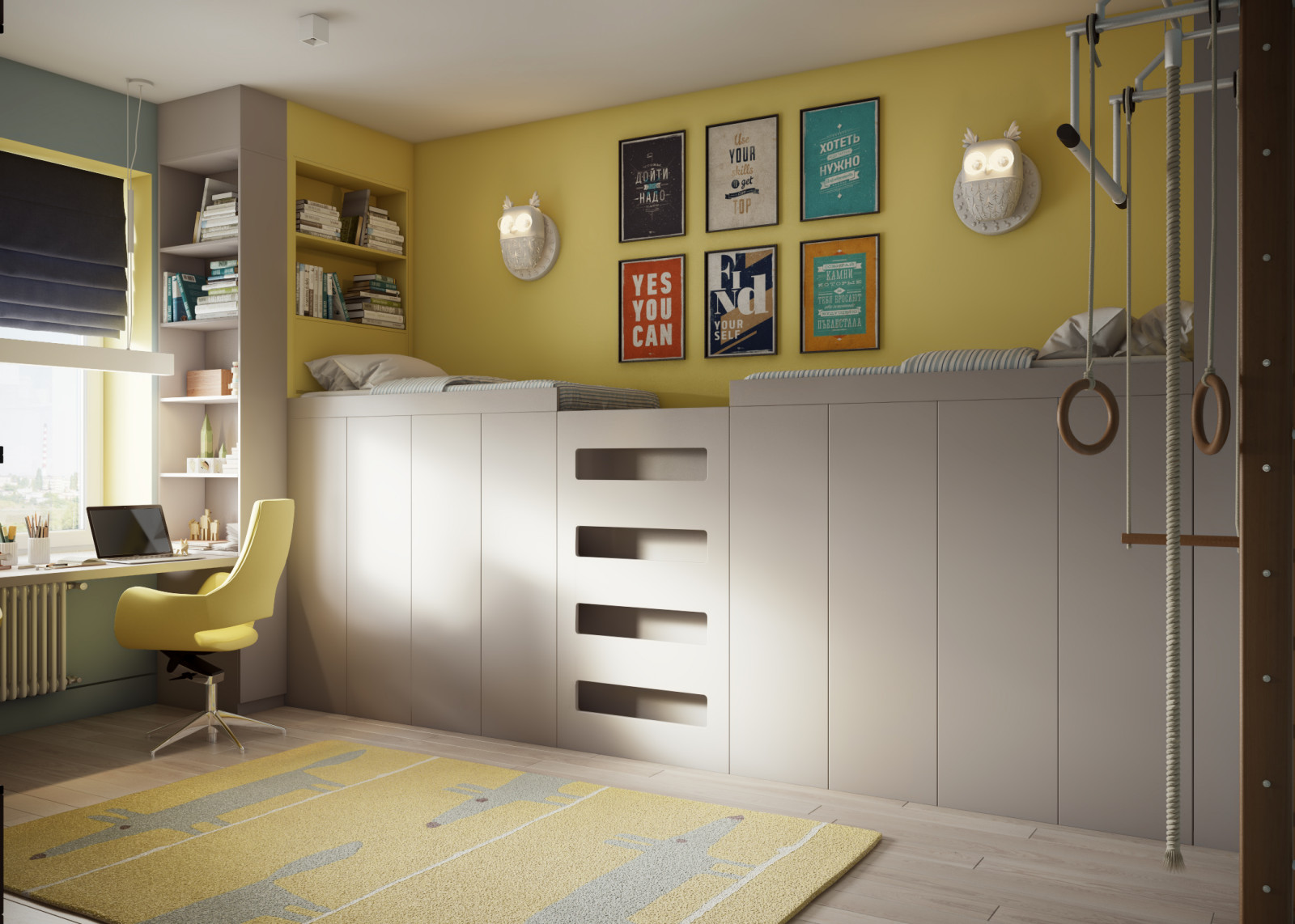 Интерьер в 160м2 ЖК Велтон парк