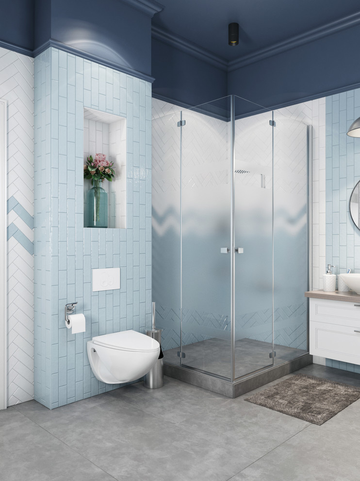 Обложка проекта: Дизайн гостиной и ванной комнаты в коттедже (Тополиная роща)