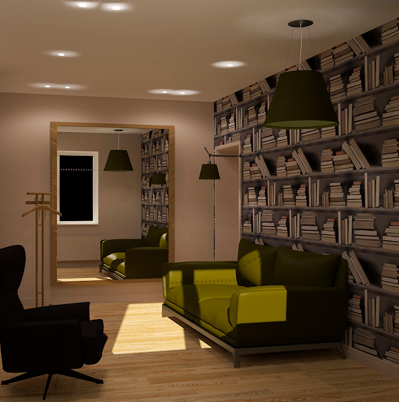 Интерьер индивидуального жилого дома ( СХИ )