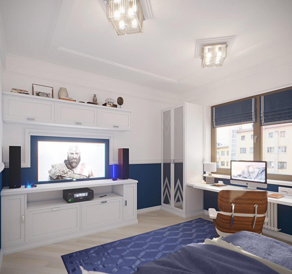 Дизайн-проект интерьеров в жилой квартире