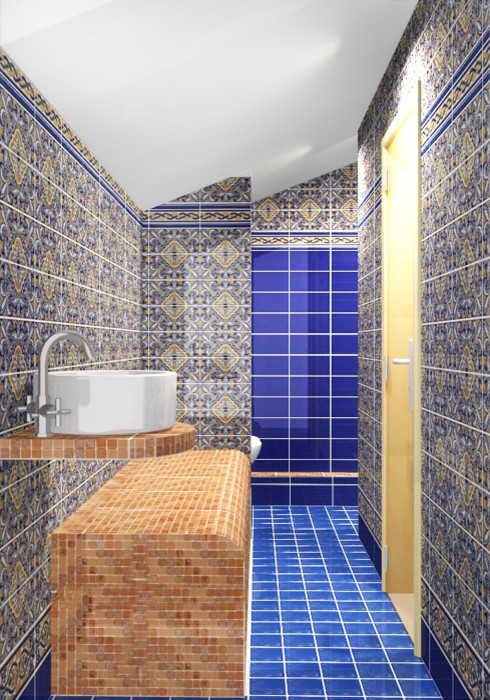 Проекты ванных комнат