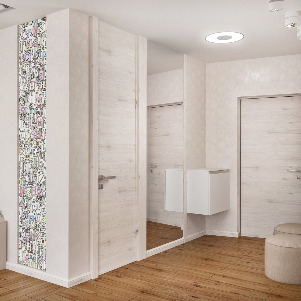 Дизайн-проект двухкомнатной квартиры.