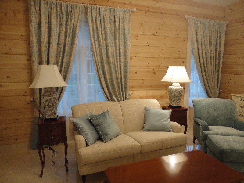 Обложка проекта: Оформление общественных зон. Пансионат Сестрорецк