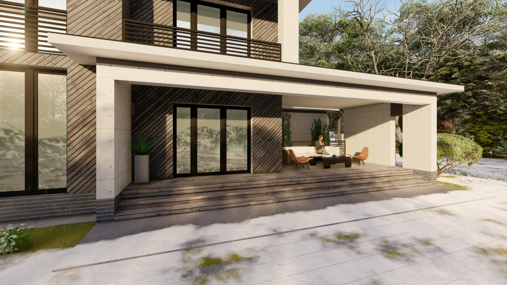 Коттедж в Подмосковье 250 м2