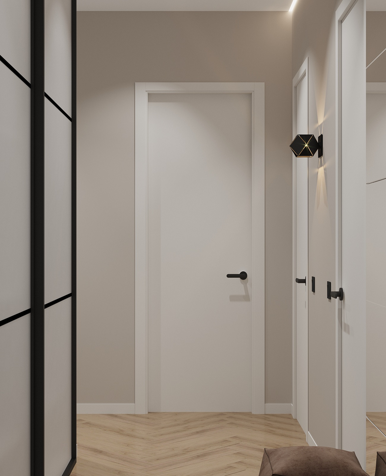 Дизайн-проект квартиры, площадью 56м2 в г. Москва