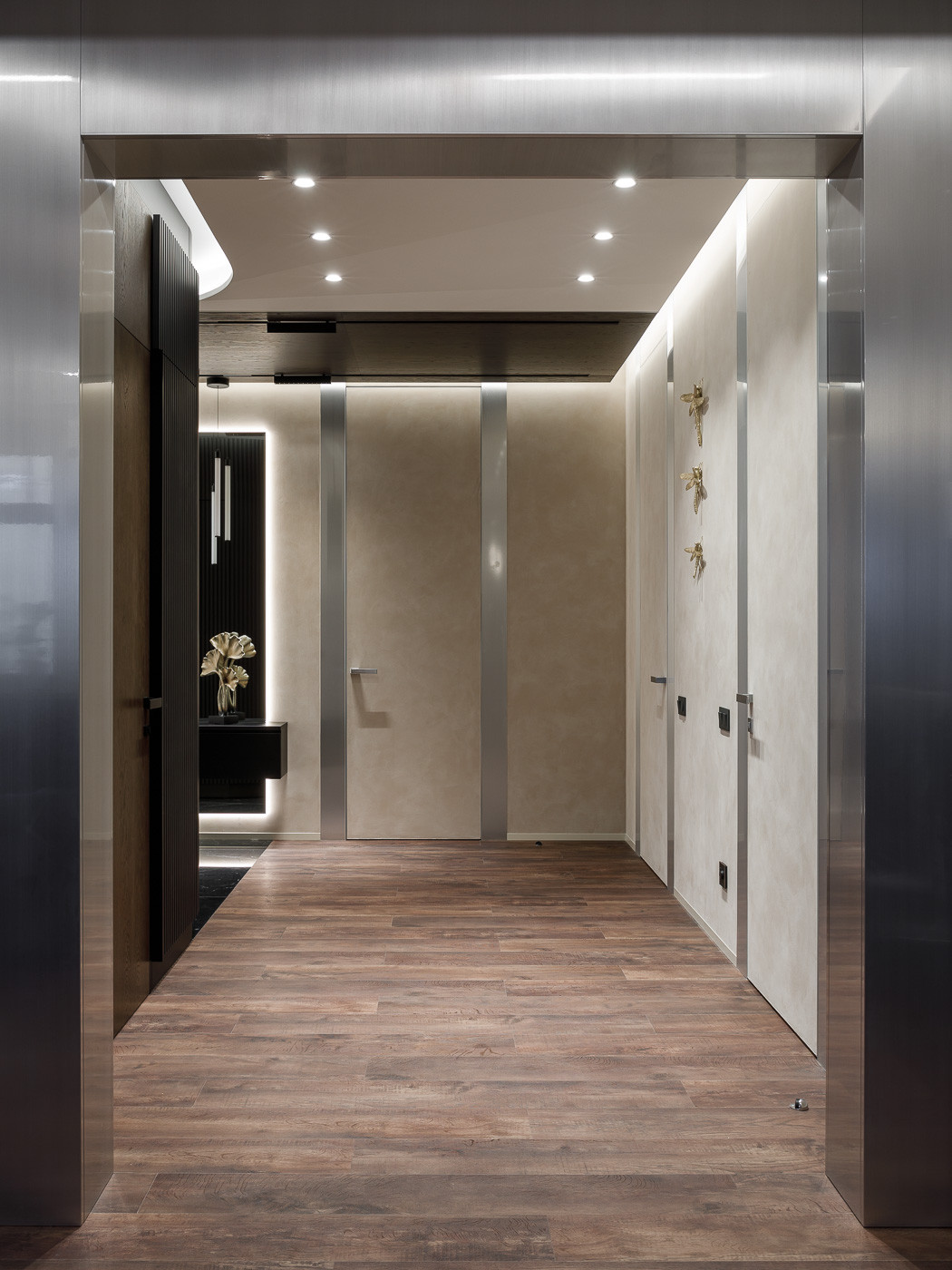 Реализованная квартира в современной стиле на 4-ой Советской - 166 м2