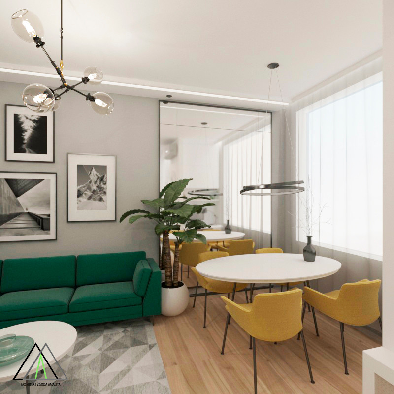 Зеленый диван