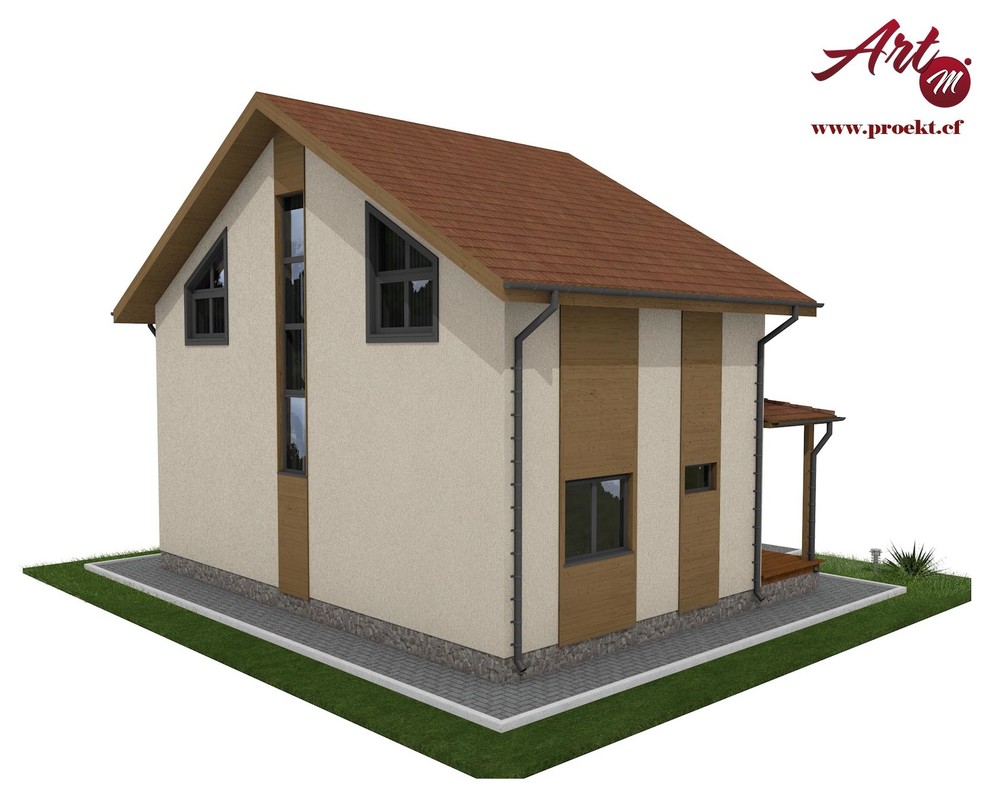 Дом с мансардным этажом