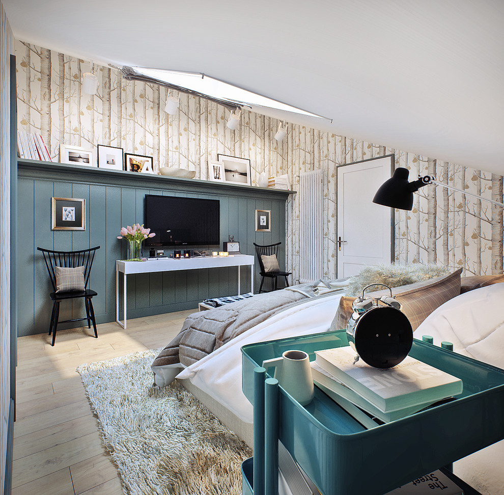 2-х этажная кваритра в лофте с элементами классики