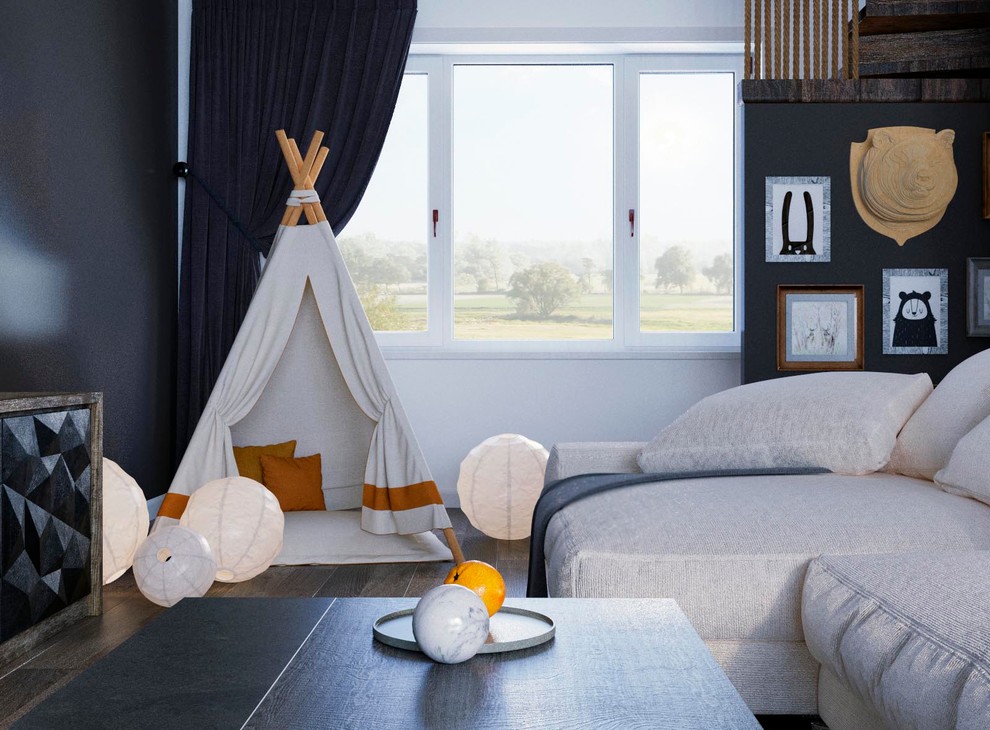 Проект интерьера таунхауса во Владивостоке по ул. Лесная, Заря